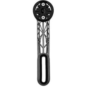 SUPORTE FRONTAL PARA GPS SAMASSI TITÂNIO 3D UNIVERSAL CURTO 