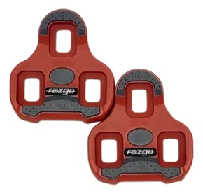 TAQUINHO SAPATILHA SPEED TACO VERMELHO KEO P PEDAL LOOK ROAD