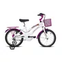 BICICLETA INFANTIL VERDEN BREEZE BRANCO E ROSA ARO 16