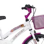 BICICLETA INFANTIL VERDEN BREEZE BRANCO E ROSA ARO 16