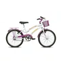 BICICLETA INFANTIL VERDEN BREEZE BRANCO E ROSA ARO 20