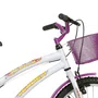 BICICLETA INFANTIL VERDEN BREEZE BRANCO E ROSA ARO 20