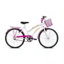 BICICLETA INFANTIL VERDEN BREEZE BRANCO E ROSA ARO 24