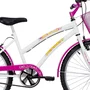 BICICLETA INFANTIL VERDEN BREEZE BRANCO E ROSA ARO 24