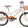 BICICLETA INFANTIL VERDEN LOLLA BRANCO E ROXO ARO 20