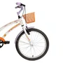 BICICLETA INFANTIL VERDEN LOLLA BRANCO E ROXO ARO 20