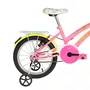 BICICLETA INFANTIL VERDEN LOLLA ROSA E AMARELO  ARO 16