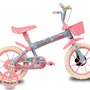 BICICLETA INFANTIL VERDEN PATY ARO 12 AZUL BEBÊ E ROSA