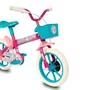 BICICLETA INFANTIL VERDEN PATY ARO 12 PINK E TURQUESA