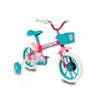 BICICLETA INFANTIL VERDEN PATY ARO 12 PINK E TURQUESA