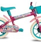 BICICLETA INFANTIL VERDEN PATY ARO 12 PINK E TURQUESA