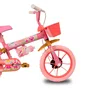 BICICLETA INFANTIL VERDEN PRINCY ARO 12 ROSA E DOURADO