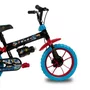 BICICLETA INFANTIL VERDEN SONIC ARO 12 PRETO E AZUL