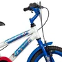 BICICLETA INFANTIL VERDEN SONIC BRANCO E AZUL  ARO 16
