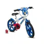 BICICLETA INFANTIL VERDEN SONIC BRANCO E AZUL  ARO 16