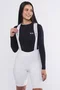 BRETELLE CICLISMO FEMININO MARCIO MAY MOOVE UP BRANCO