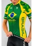 CAMISA CICLISMO FEMININA AERO BRASIL EXCLUSIVA COPA MUNDO