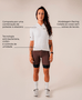 CAMISA DE CICLISMO NOMAD RACING APEX BRANCO FEMININO