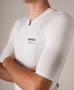 CAMISA DE CICLISMO NOMAD RACING APEX BRANCO MASCULINA