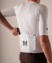 CAMISA DE CICLISMO NOMAD RACING APEX BRANCO MASCULINA