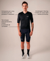 CAMISA DE CICLISMO NOMAD RACING APEX PRETO MASCULINA