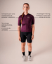 CAMISA DE CICLISMO NOMAD RACING APEX ROXO FEMININO