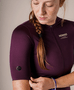 CAMISA DE CICLISMO NOMAD RACING APEX ROXO FEMININO
