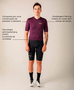CAMISA DE CICLISMO NOMAD RACING APEX ROXO MASCULINO