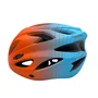 CAPACETE DE CICLISMO RAD7 LARANJA E AZUL COM LED