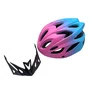 CAPACETE DE CICLISMO RAD7 ROSA E AZUL COM LED