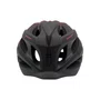 CAPACETE DE CICLISMO RAD7 VERMELHO E PRETO COM LED