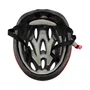CAPACETE DE CICLISMO RAD7 VERMELHO E PRETO COM LED