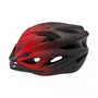 CAPACETE DE CICLISMO RAD7 VERMELHO E PRETO COM LED