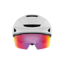 CAPACETE OAKLEY ARO7 ROAD MIPS BRANCO FOSCO LENTE PRIZM