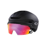 CAPACETE OAKLEY ARO7 ROAD MIPS PRETO FOSCO LENTE PRIZM