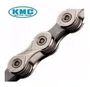 CORRENTE BIKE TRANSMISSÃO KMC X9 9 VELOCIDADES 116L PRATA