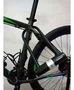 ELLEVEN CADEADO U BIKE AÇO 32CM X 17CM TRAVA CHAVE PRETO