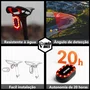 LANTERNA TRASEIRA COM RADAR INTELIGENTE IGPSPORT SR MINI