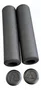 MANOPLA SILICONE PRETA ABSOLUTE NBR1 MTB ACOMPANHA PLUGS