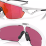 ÓCULOS OAKLEY SPHAERA MATTE WHITE LENTE PRIZM FIELD