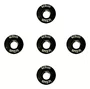 PARAFUSO ICTUS DE COROA KIT COM 5 PEÇAS PRETO