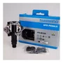 PEDAL CLIP SHIMANO SPEED PD-M520 PRETO COM TACOS