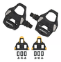 PEDAL SHIMANO PD- RS500 BIKE CLIP SPEED PRETO COM TACOS SH11