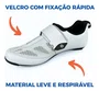 SAPATILHA ABSOLUTE TRIATHLON TRITON BRANCO CICLISMO SPEED