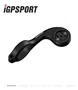 SUPORTE AERO AVANÇADO GPS BIKE IGPSPORT M80 PADRÃO GARMIN
